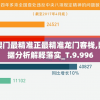 澳门最精准正最精准龙门客栈,数据分析解释落实_T.9.996