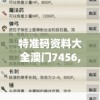 特准码资料大全澳门7456,探索澳门魅力的另一面_探险集.2.224