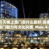 今天晚上澳门买什么最好,探索澳门魅力与文化风情_Max.4.699