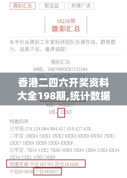 香港二四六开奖资料大全198期,统计数据解释落实_Litev.7.576