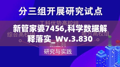 新管家婆7456,科学数据解释落实_Wv.3.830