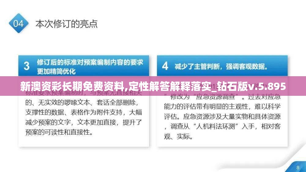 新澳资彩长期免费资料,定性解答解释落实_钻石版v.5.895