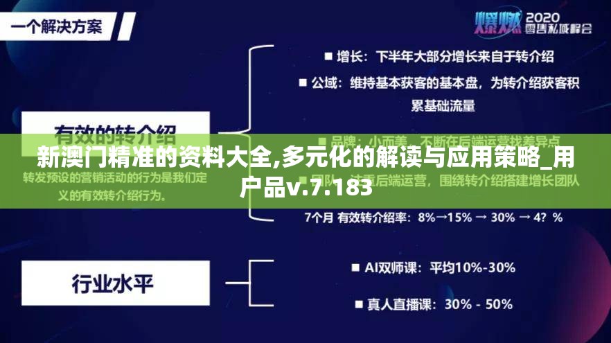 新澳门精准的资料大全,多元化的解读与应用策略_用户品v.7.183