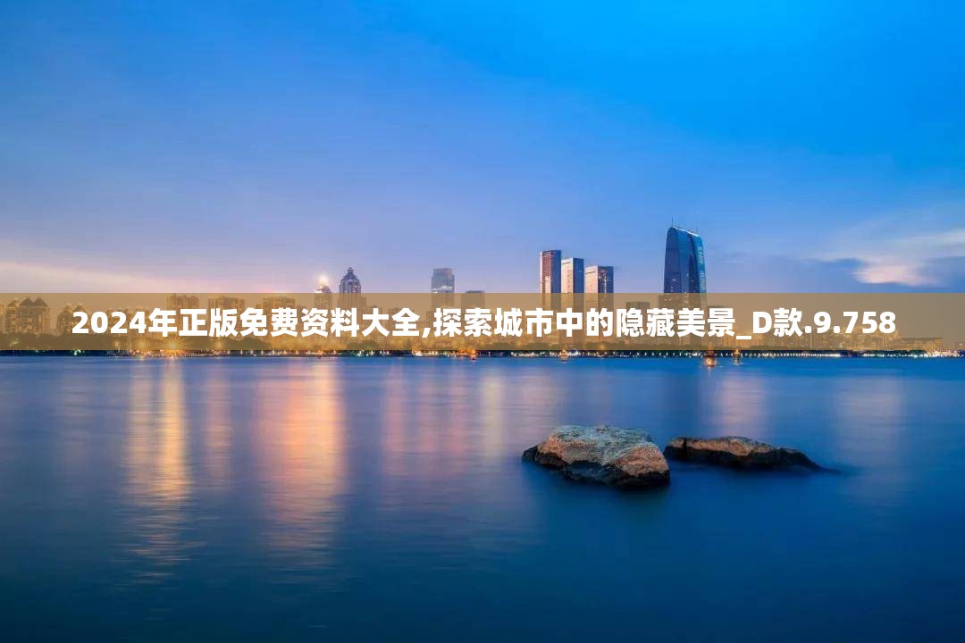 2024年正版免费资料大全,探索城市中的隐藏美景_D款.9.758