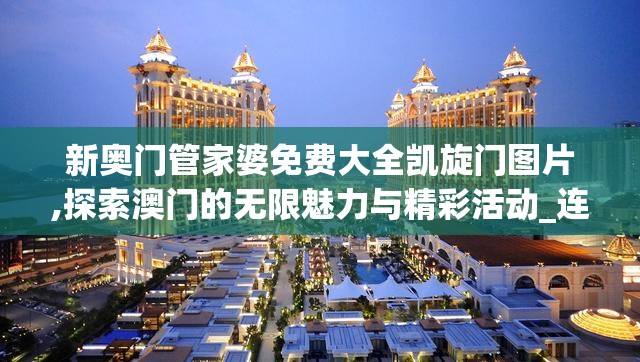 新奥门管家婆免费大全凯旋门图片,探索澳门的无限魅力与精彩活动_连续款.6.624