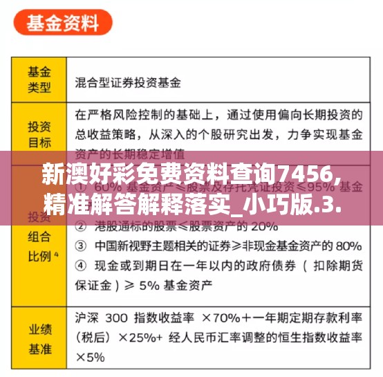 新澳好彩免费资料查询7456,精准解答解释落实_小巧版.3.482