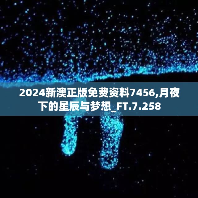 2024新澳正版免费资料7456,月夜下的星辰与梦想_FT.7.258