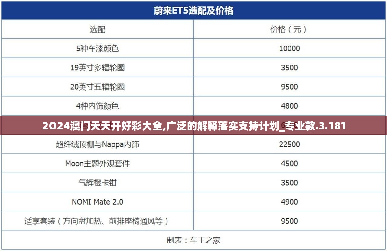 2O24澳门天天开好彩大全,广泛的解释落实支持计划_专业款.3.181