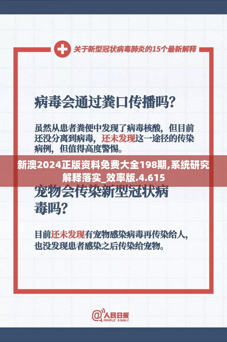 新澳2024正版资料免费大全198期,系统研究解释落实_效率版.4.615