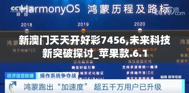 新澳门天天开好彩7456,未来科技新突破探讨_苹果款.6.1