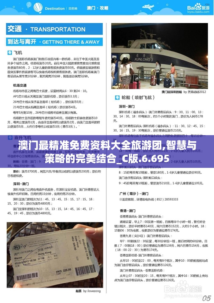 澳门最精准免费资料大全旅游团,智慧与策略的完美结合_C版.6.695