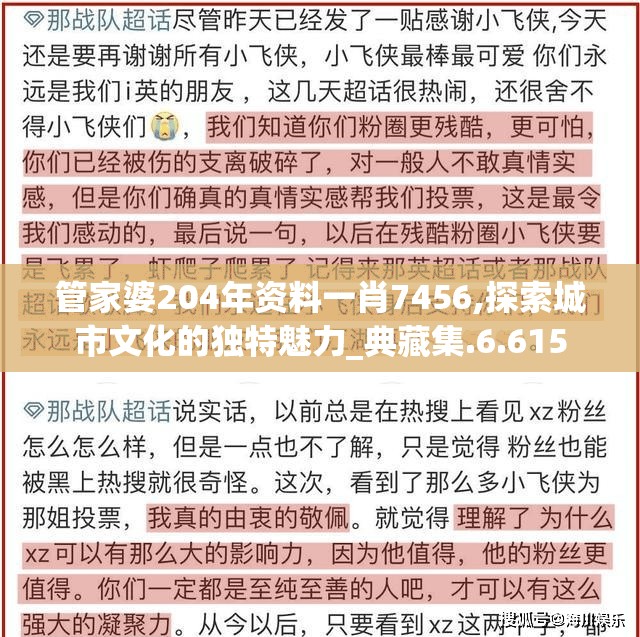 管家婆204年资料一肖7456,探索城市文化的独特魅力_典藏集.6.615