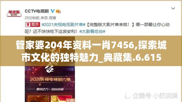 管家婆204年资料一肖7456,探索城市文化的独特魅力_典藏集.6.615