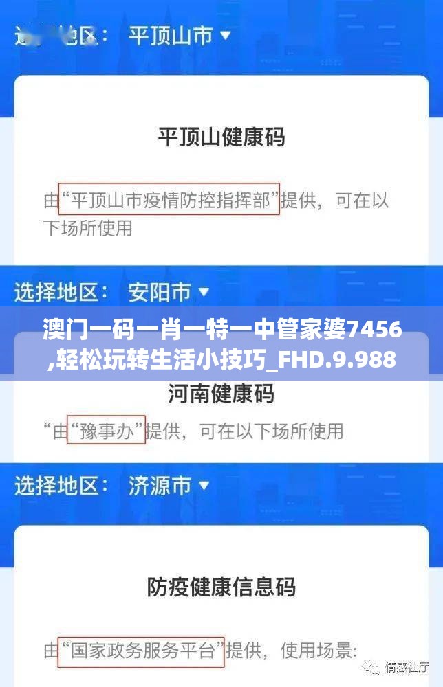 澳门一码一肖一特一中管家婆7456,轻松玩转生活小技巧_FHD.9.988