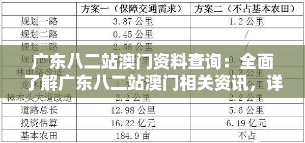 广东八二站澳门资料查询：全面了解广东八二站澳门相关资讯，详尽查询指南