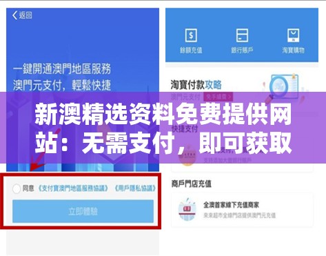 新澳精选资料免费提供网站：无需支付，即可获取价值连城的实用资讯