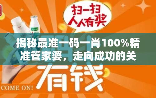 揭秘最准一码一肖100%精准管家婆，走向成功的关键所在