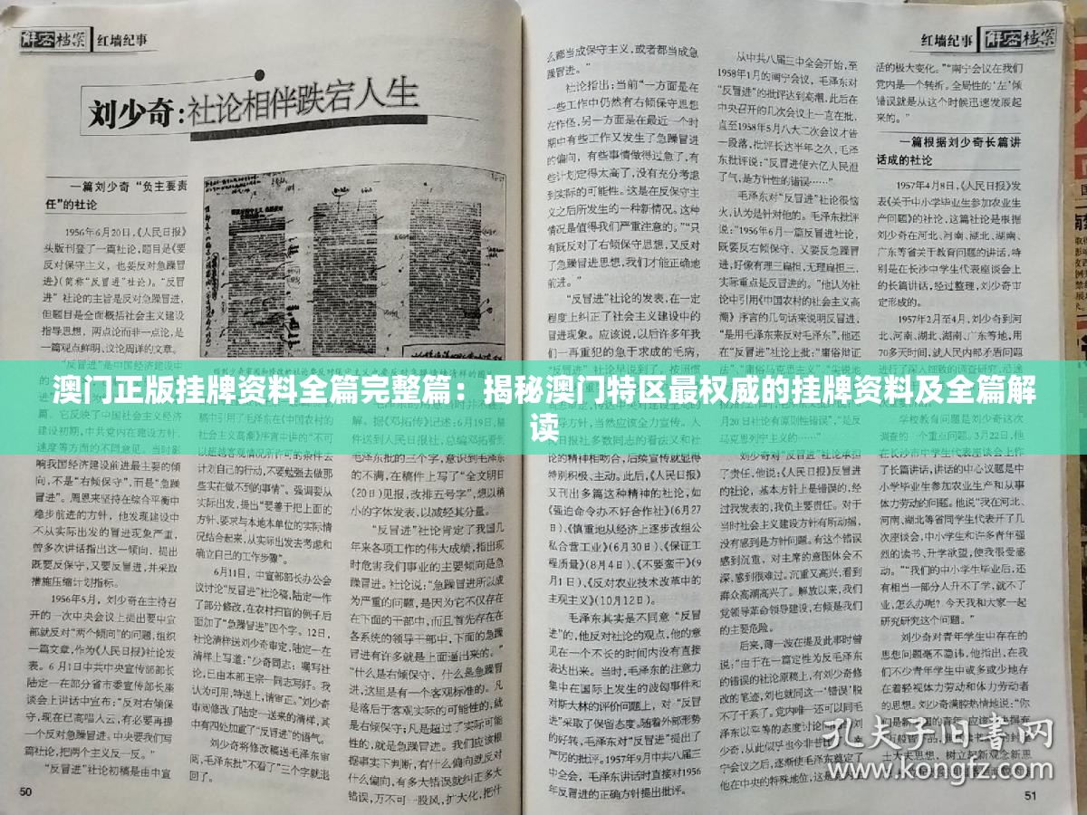 澳门正版挂牌资料全篇完整篇：揭秘澳门特区最权威的挂牌资料及全篇解读