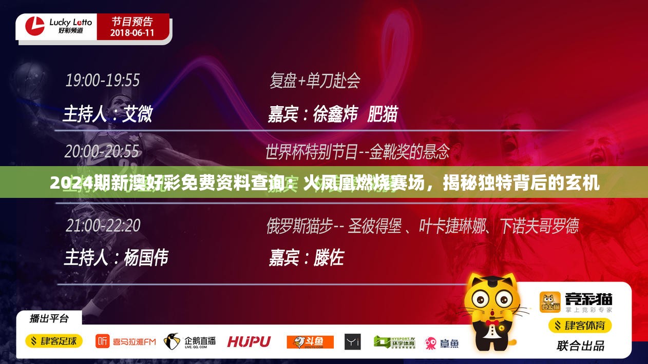 2024期新澳好彩免费资料查询：火凤凰燃烧赛场，揭秘独特背后的玄机