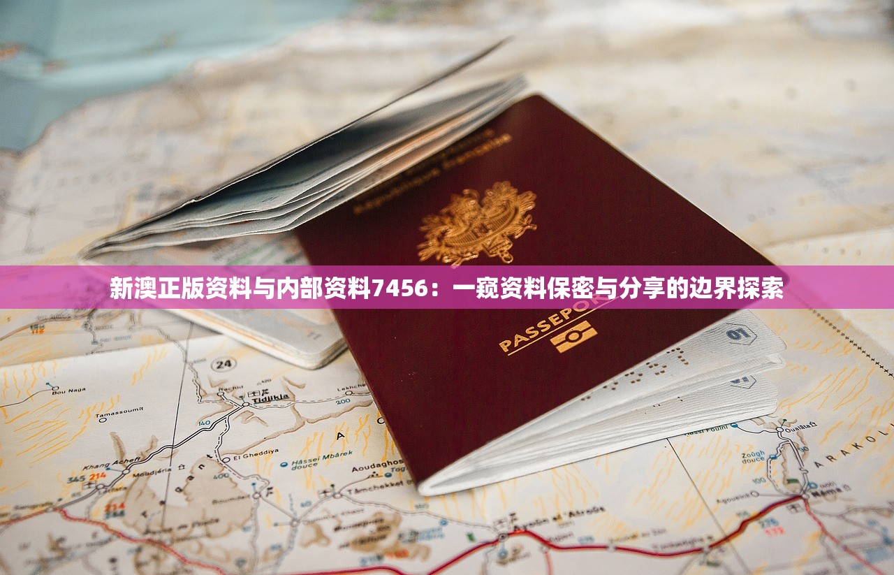 新澳正版资料与内部资料7456：一窥资料保密与分享的边界探索