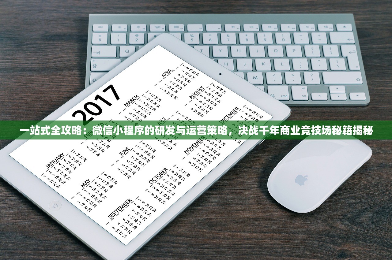 一站式全攻略：微信小程序的研发与运营策略，决战千年商业竞技场秘籍揭秘