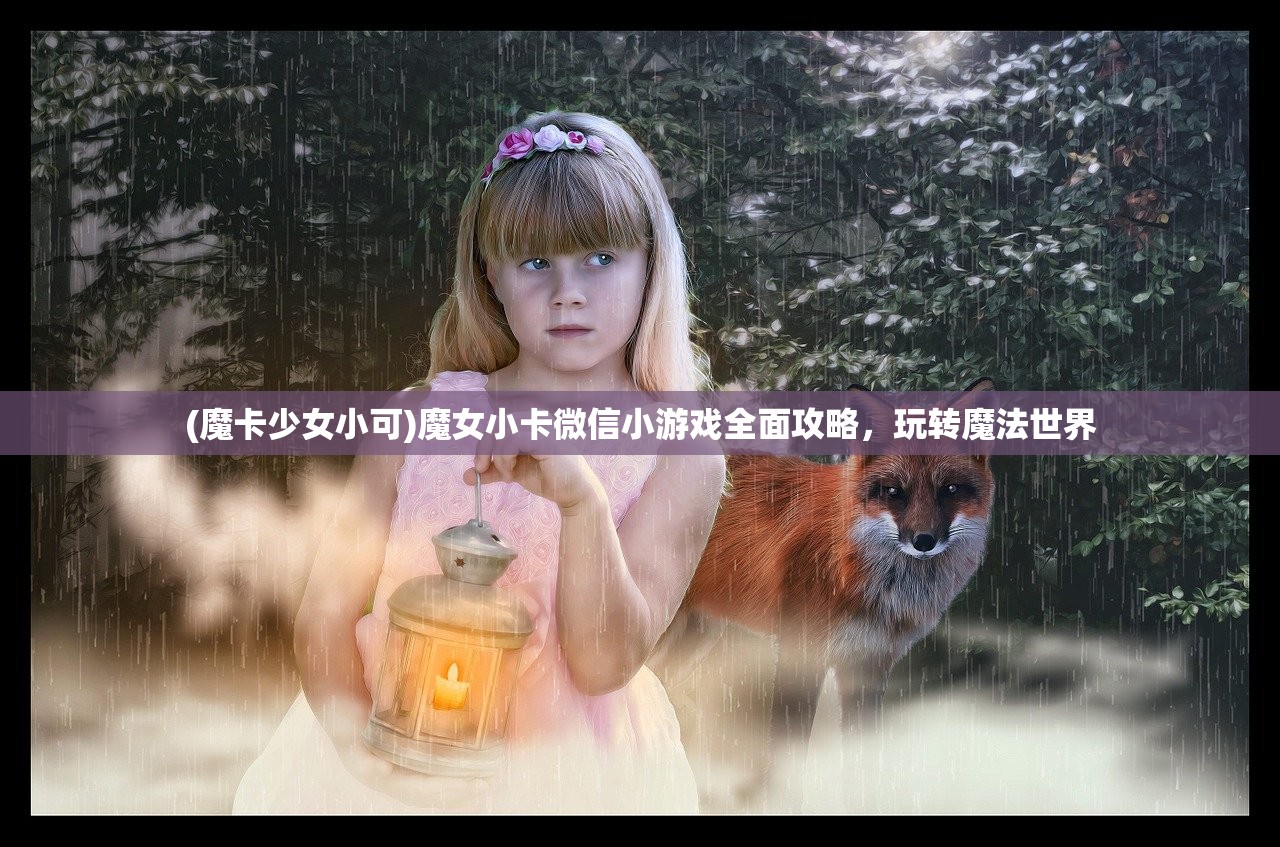 (魔卡少女小可)魔女小卡微信小游戏全面攻略，玩转魔法世界