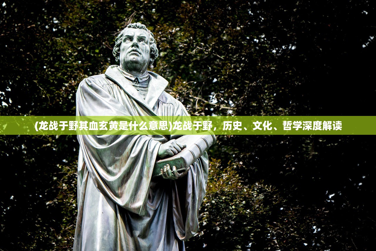 (龙战于野其血玄黄是什么意思)龙战于野，历史、文化、哲学深度解读