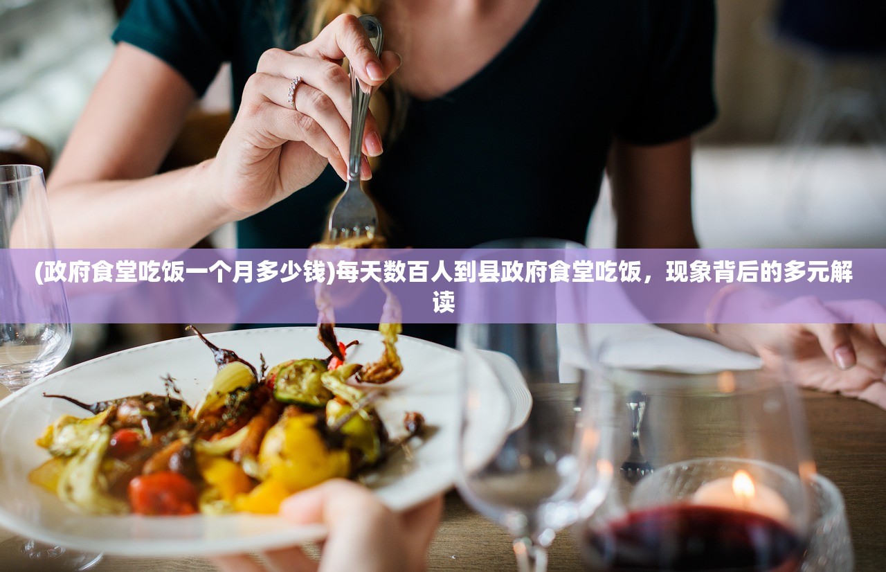 (政府食堂吃饭一个月多少钱)每天数百人到县政府食堂吃饭，现象背后的多元解读