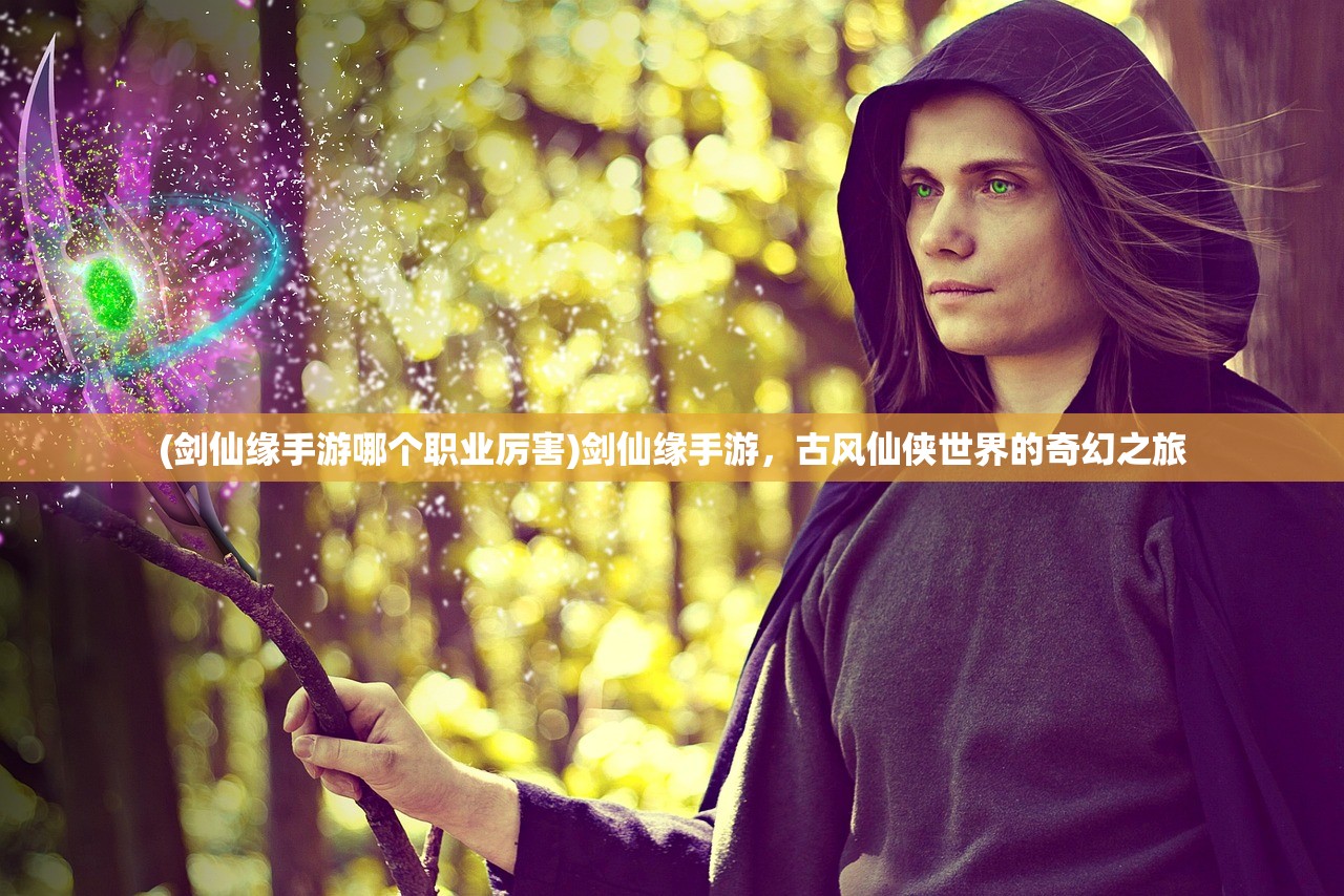 (剑仙缘手游哪个职业厉害)剑仙缘手游，古风仙侠世界的奇幻之旅