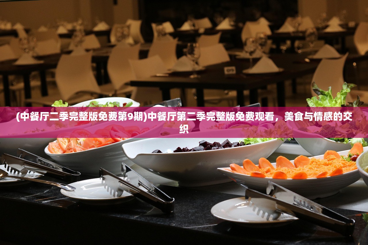 (中餐厅二季完整版免费第9期)中餐厅第二季完整版免费观看，美食与情感的交织