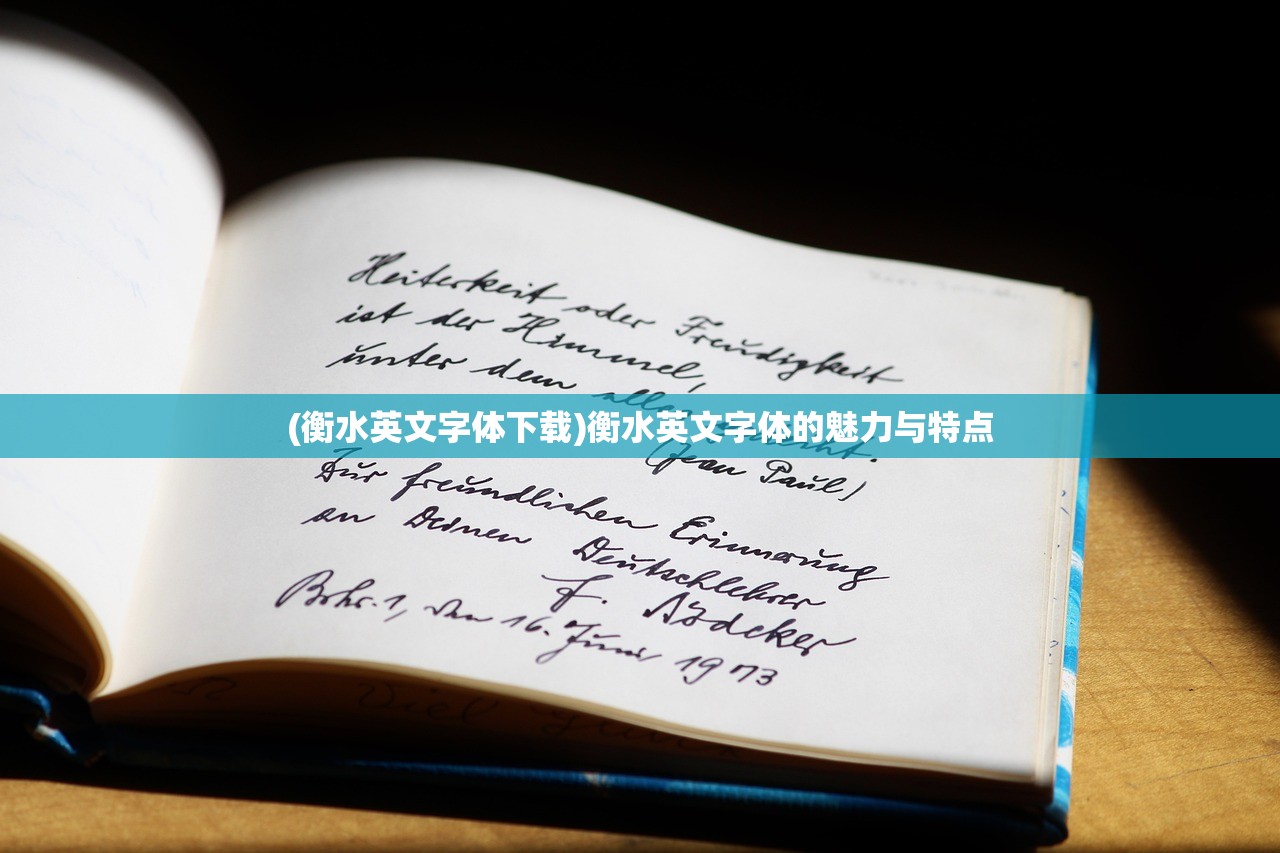 (衡水英文字体下载)衡水英文字体的魅力与特点