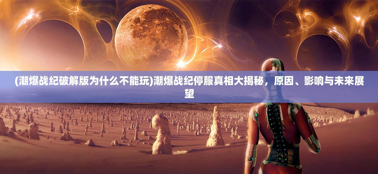 (潮爆战纪破解版为什么不能玩)潮爆战纪停服真相大揭秘，原因、影响与未来展望