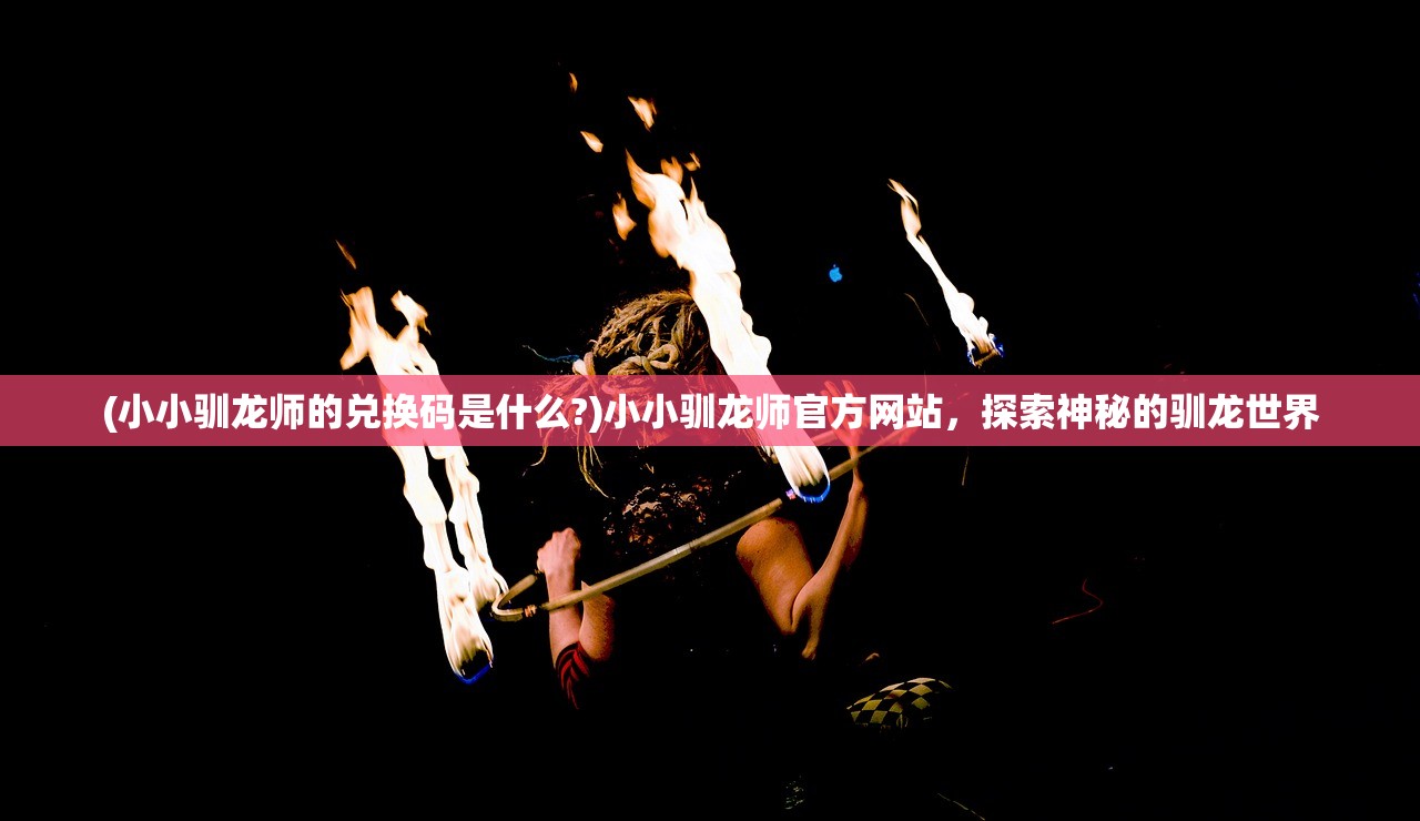 (小小驯龙师的兑换码是什么?)小小驯龙师官方网站，探索神秘的驯龙世界