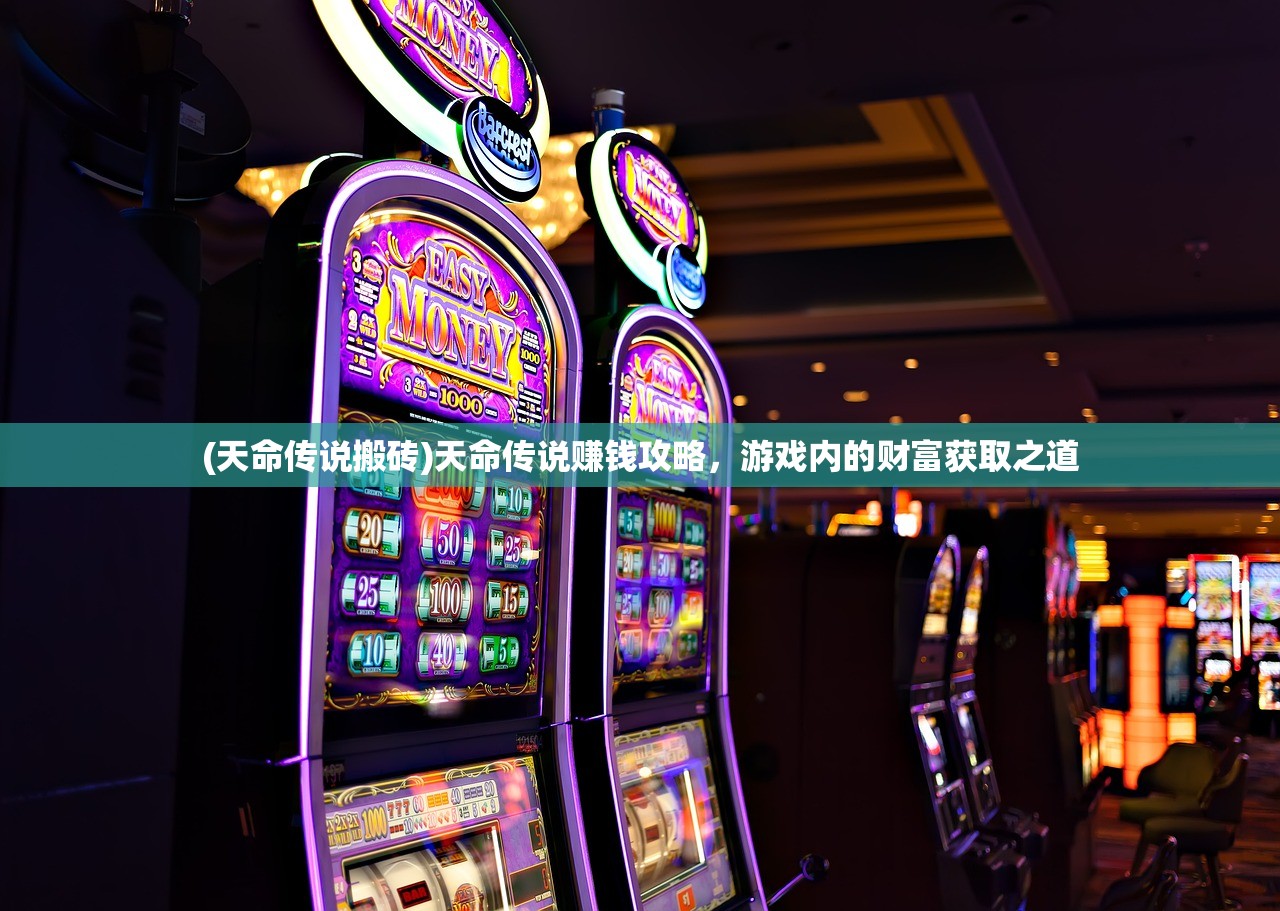 (天命传说搬砖)天命传说赚钱攻略，游戏内的财富获取之道
