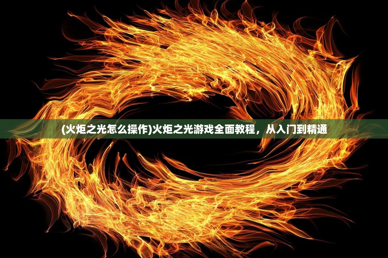 (火炬之光怎么操作)火炬之光游戏全面教程，从入门到精通