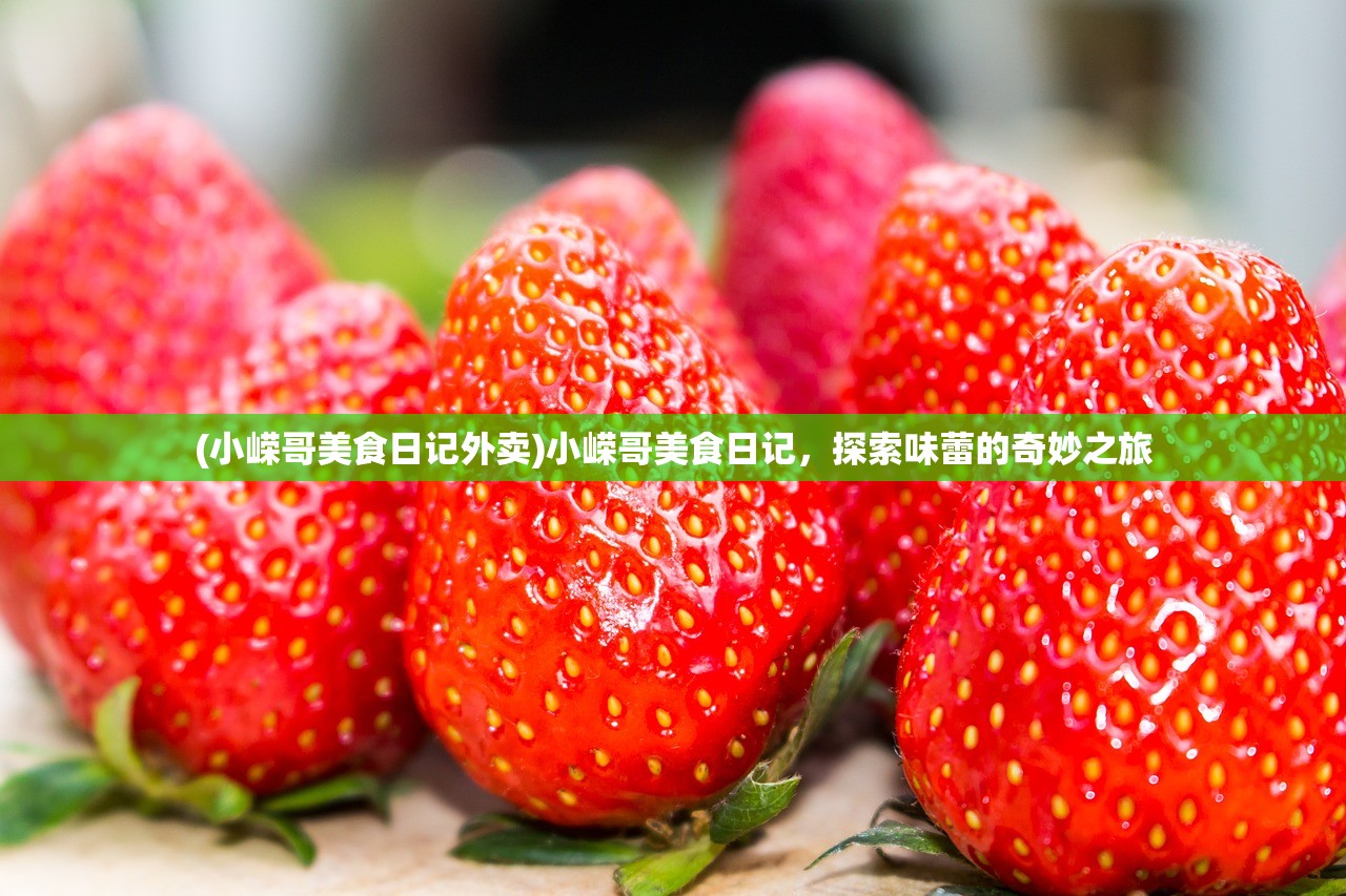 (小嵘哥美食日记外卖)小嵘哥美食日记，探索味蕾的奇妙之旅