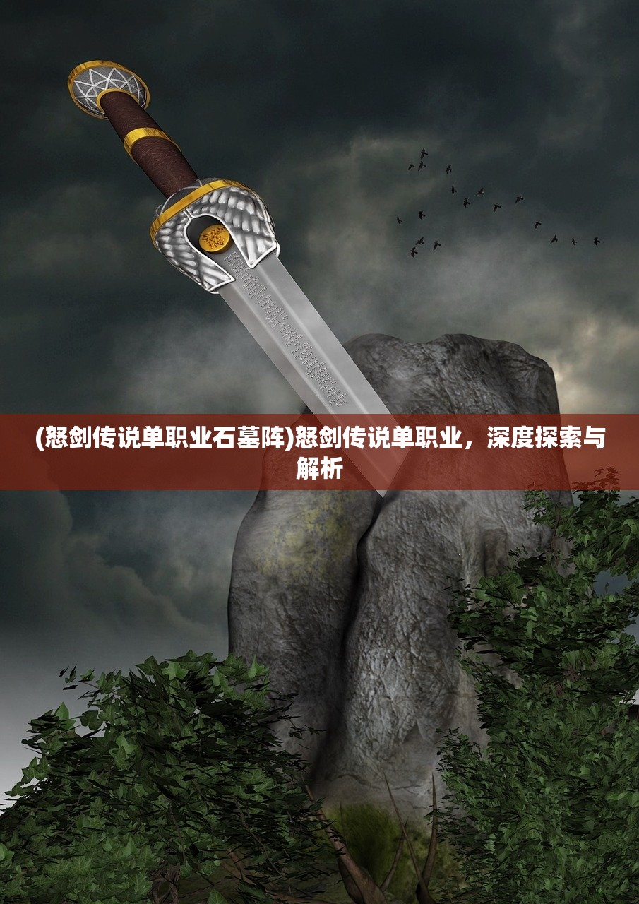 (怒剑传说单职业石墓阵)怒剑传说单职业，深度探索与解析