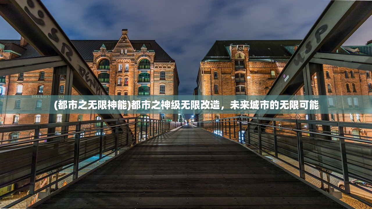 (都市之无限神能)都市之神级无限改造，未来城市的无限可能