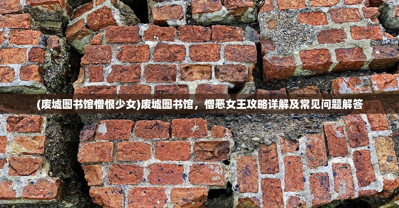 (废墟图书馆憎恨少女)废墟图书馆，憎恶女王攻略详解及常见问题解答