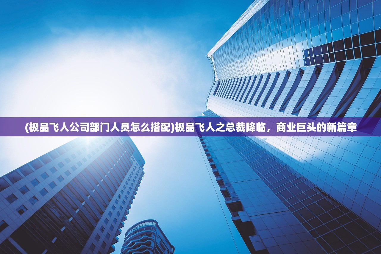 (极品飞人公司部门人员怎么搭配)极品飞人之总裁降临，商业巨头的新篇章