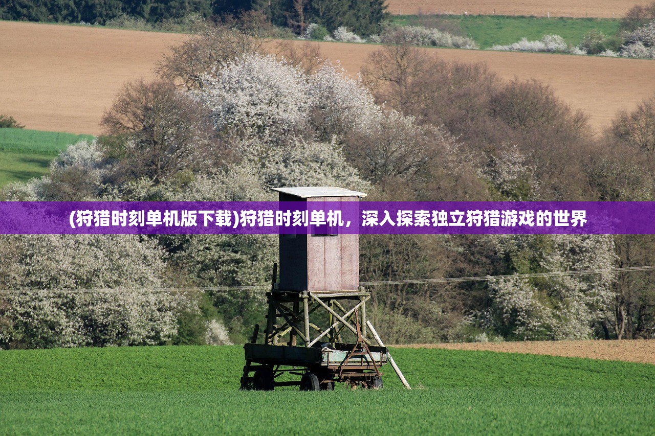 (狩猎时刻单机版下载)狩猎时刻单机，深入探索独立狩猎游戏的世界