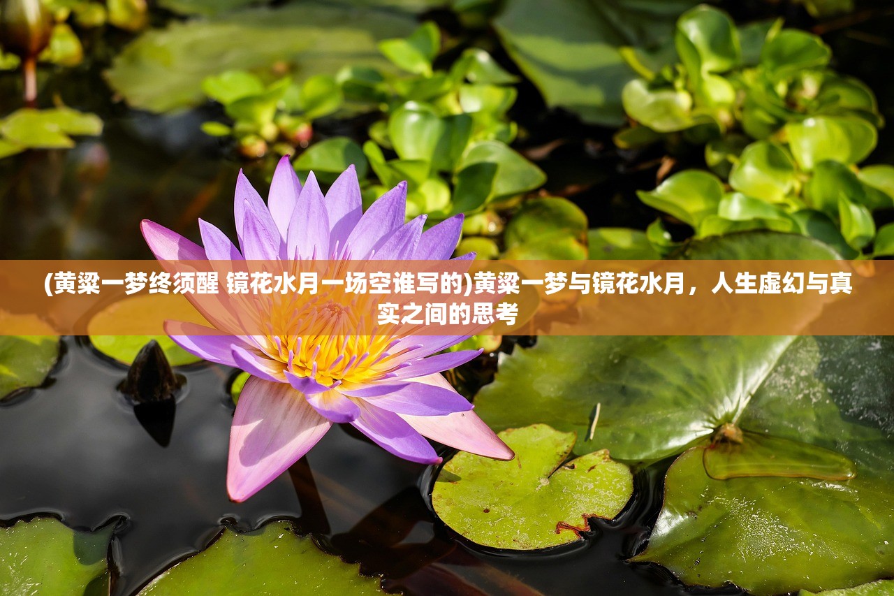(黄粱一梦终须醒 镜花水月一场空谁写的)黄粱一梦与镜花水月，人生虚幻与真实之间的思考