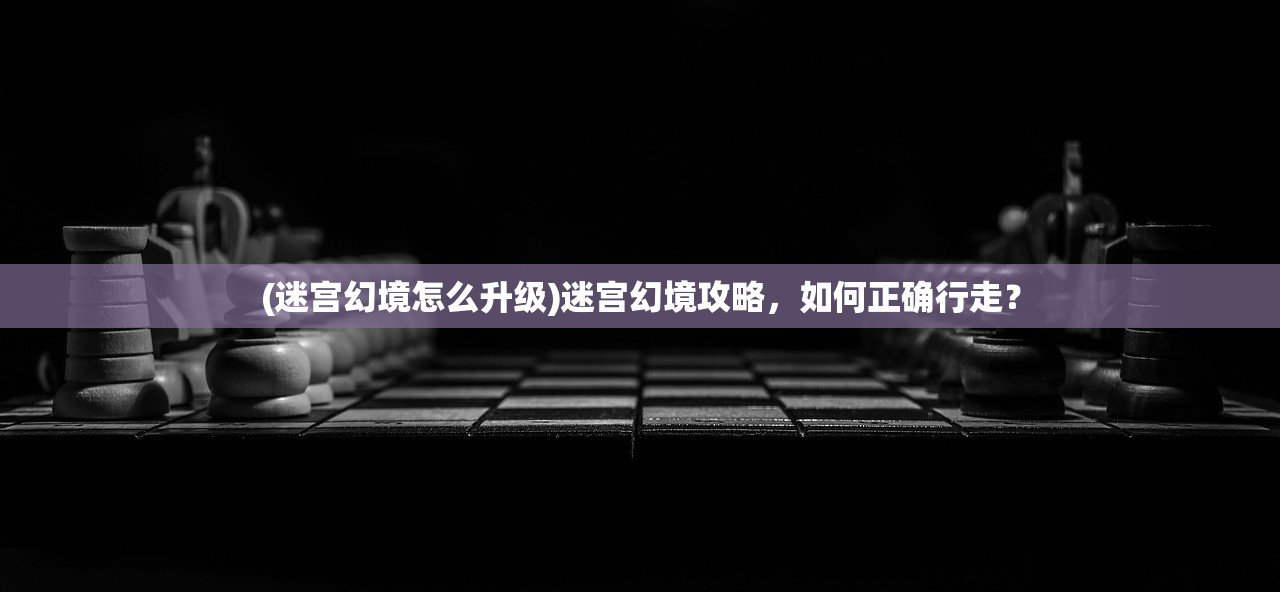 (迷宫幻境怎么升级)迷宫幻境攻略，如何正确行走？