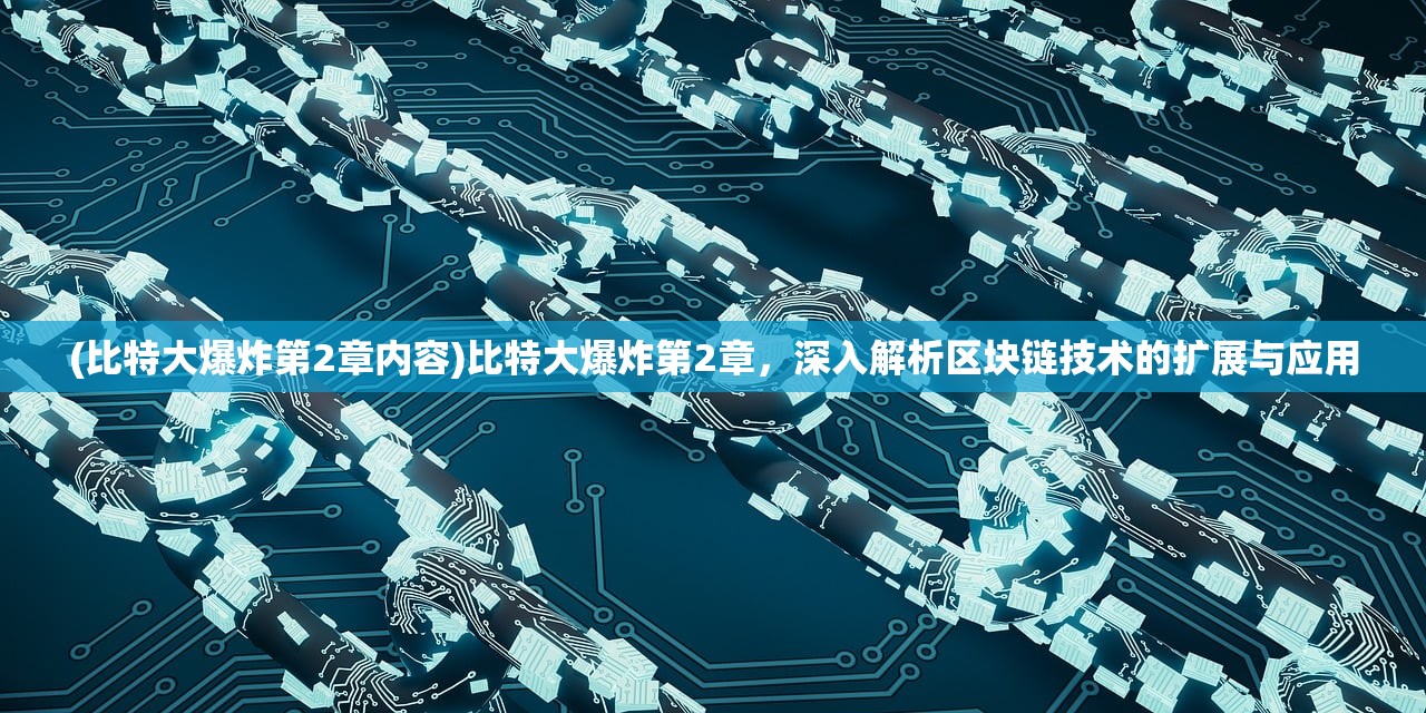 (比特大爆炸第2章内容)比特大爆炸第2章，深入解析区块链技术的扩展与应用