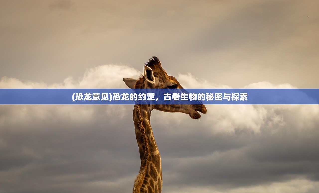 (恐龙意见)恐龙的约定，古老生物的秘密与探索