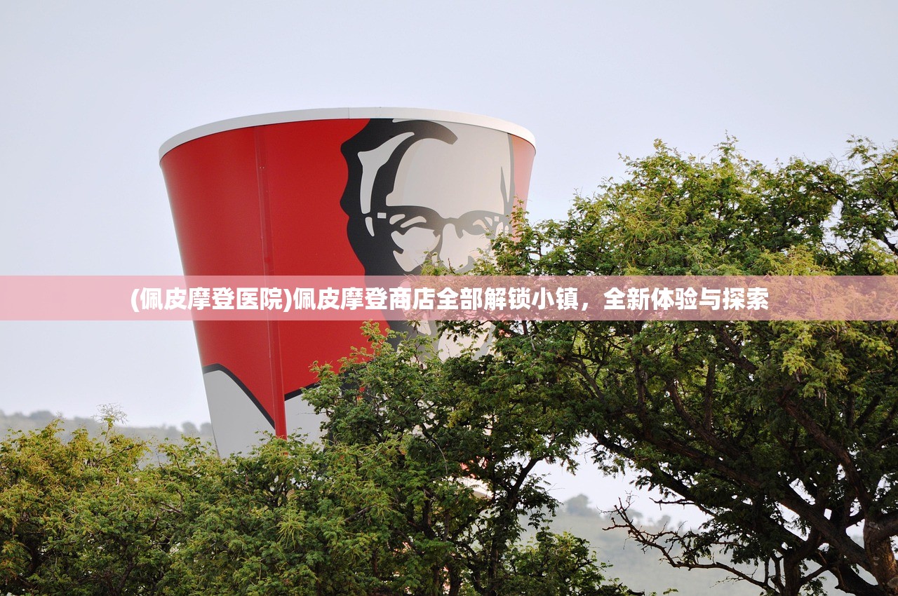 (佩皮摩登医院)佩皮摩登商店全部解锁小镇，全新体验与探索