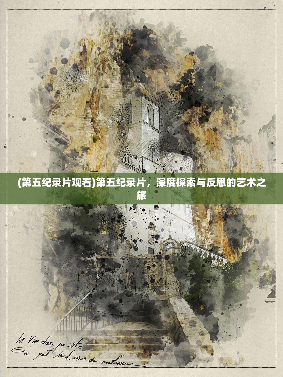 (第五纪录片观看)第五纪录片，深度探索与反思的艺术之旅