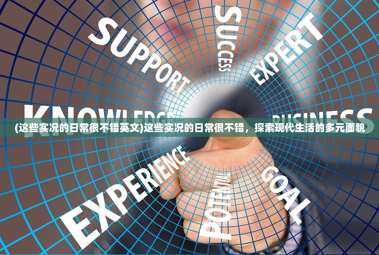 (这些实况的日常很不错英文)这些实况的日常很不错，探索现代生活的多元面貌