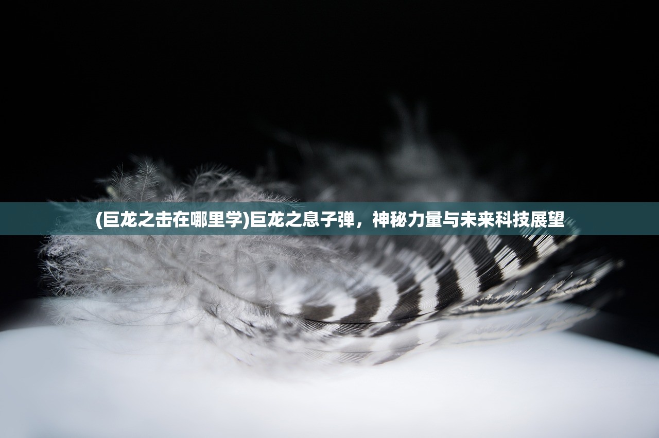 (巨龙之击在哪里学)巨龙之息子弹，神秘力量与未来科技展望