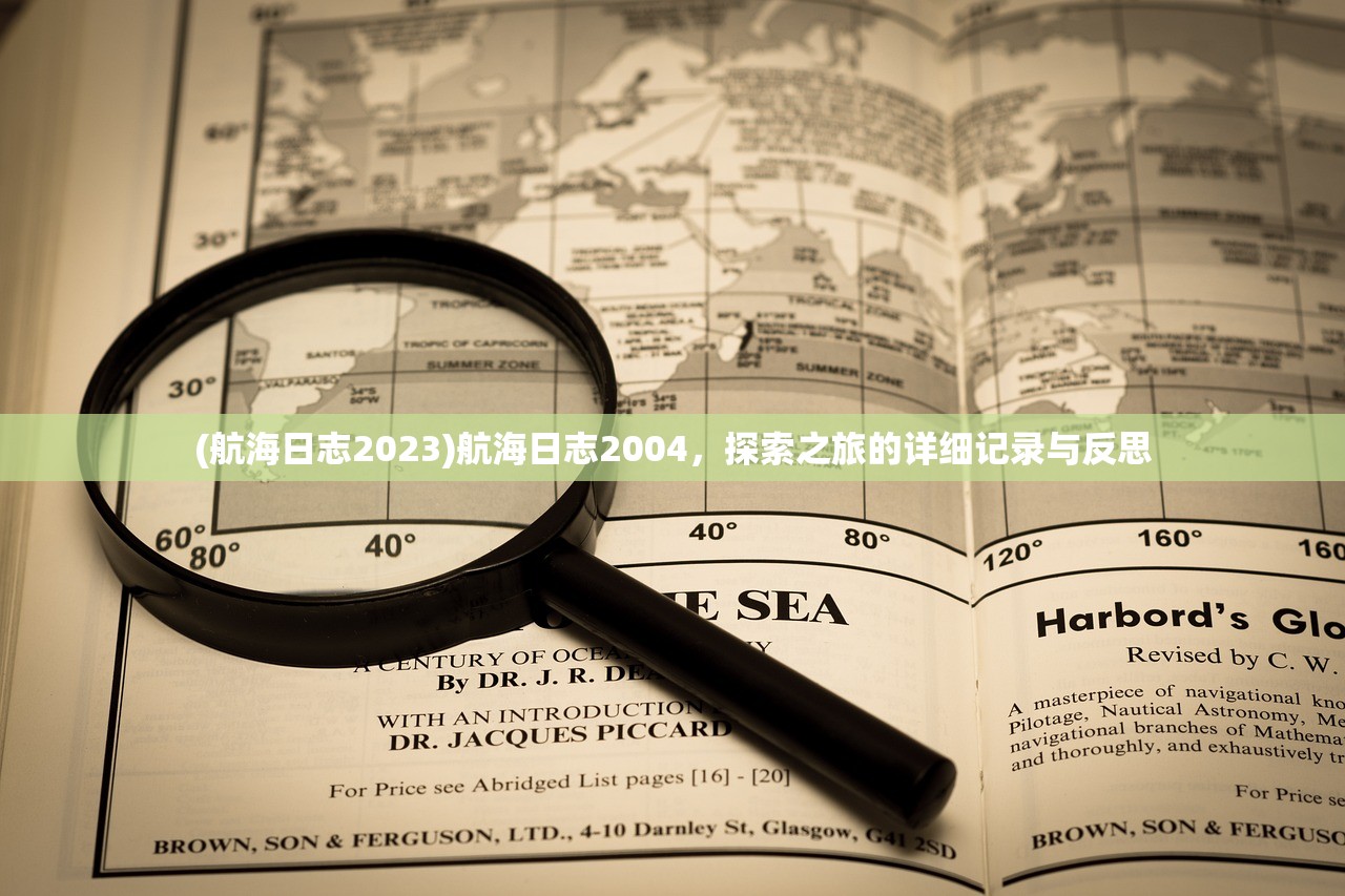 (航海日志2023)航海日志2004，探索之旅的详细记录与反思